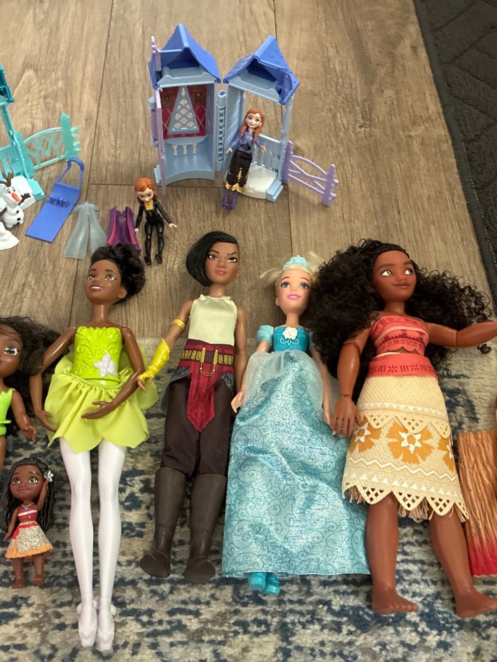 Disney Dolls and mini playsets